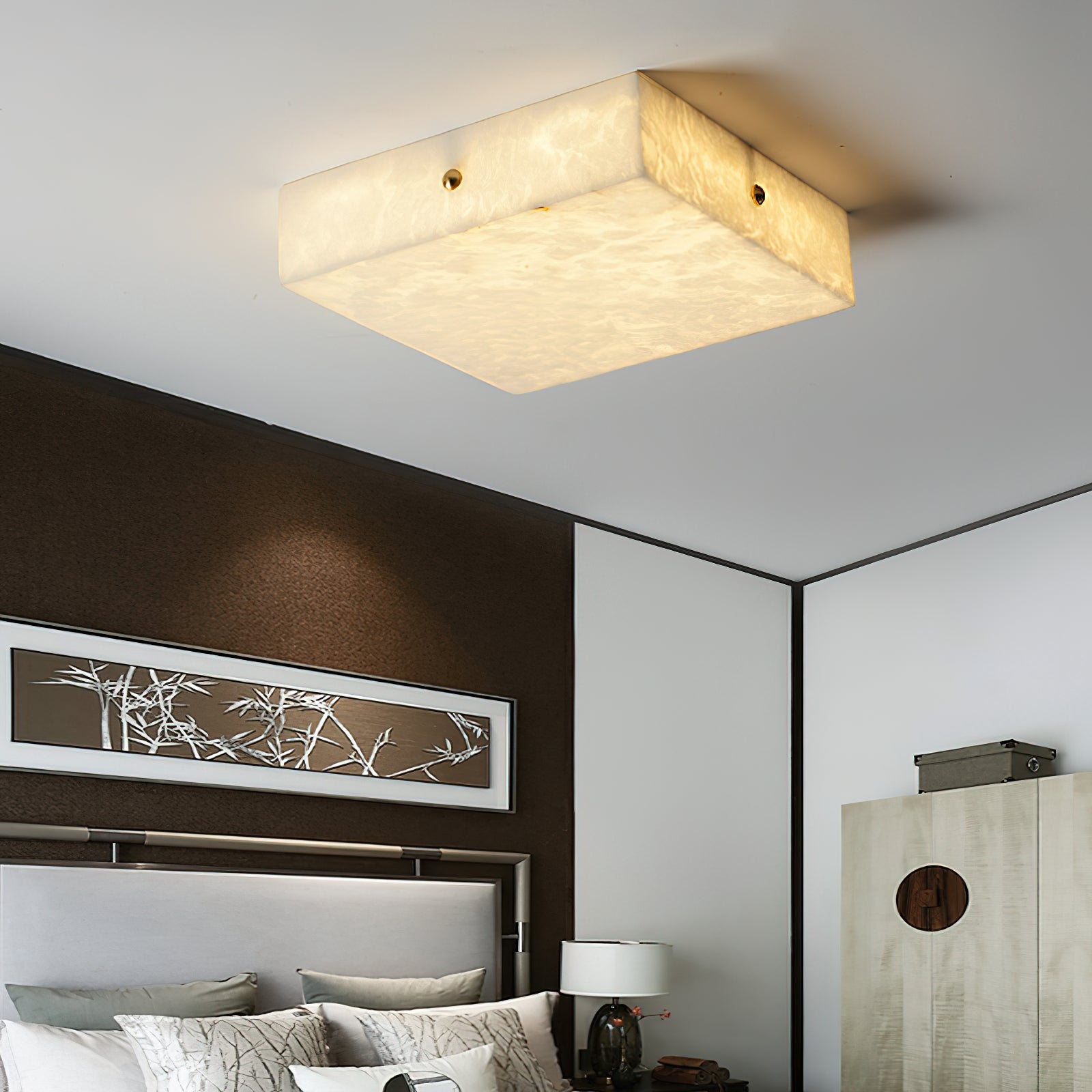 Paddy Alabaster Flush Mount Lighting